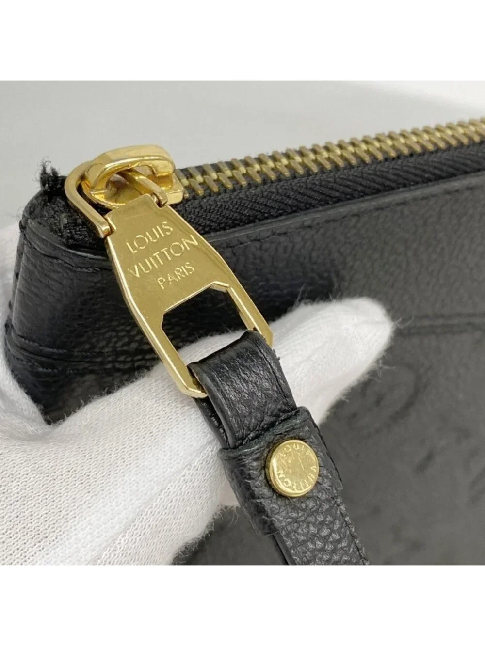 Louis Vuitton Clutch Monogram Empreinte Daily Pouch Noir